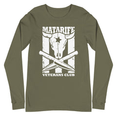 Matarife Veterans Club | Camiseta oscura manga larga unisex - Gozanding | Online Store