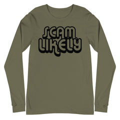 Scam Likely | Camiseta clara manga larga unisex - Gozanding | Online Store