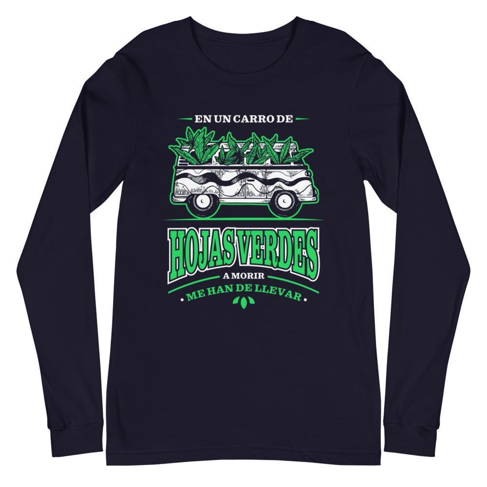 En un carro de Hojas Verdes | Camiseta manga larga unisex - Gozanding | Online Store