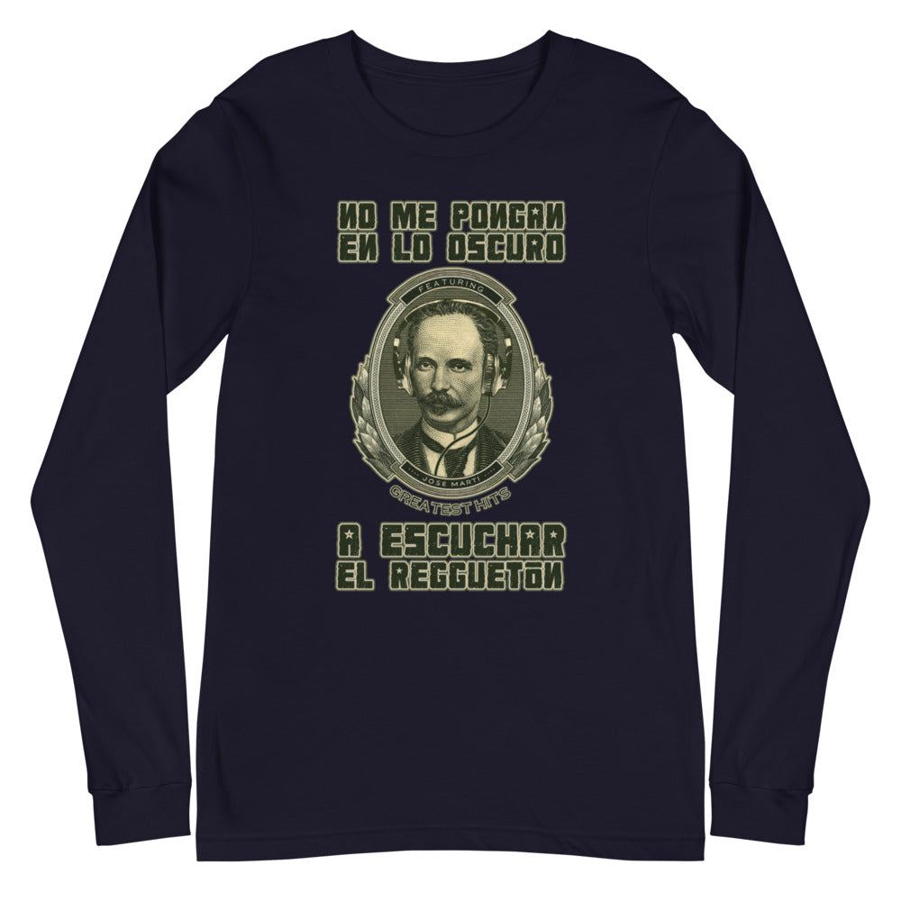 No me pongan en lo oscuro | Camiseta manga larga unisex - Gozanding | Online Store