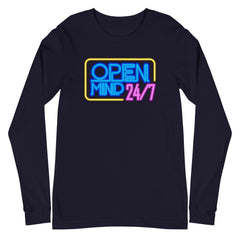 Open Mind 24/7 | Camiseta manga larga unisex - Gozanding | Online Store