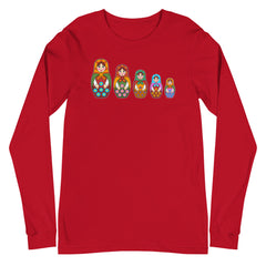 Matrioshka | Camiseta manga larga unisex - Gozanding | Online Store