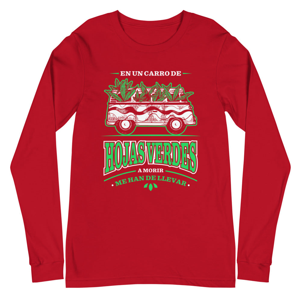 En un carro de Hojas Verdes | Camiseta manga larga unisex - Gozanding | Online Store