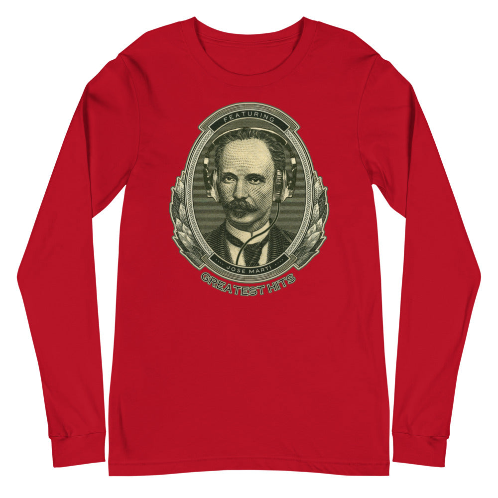 José Martí Greatest Hits | Camiseta manga larga unisex - Gozanding | Online Store