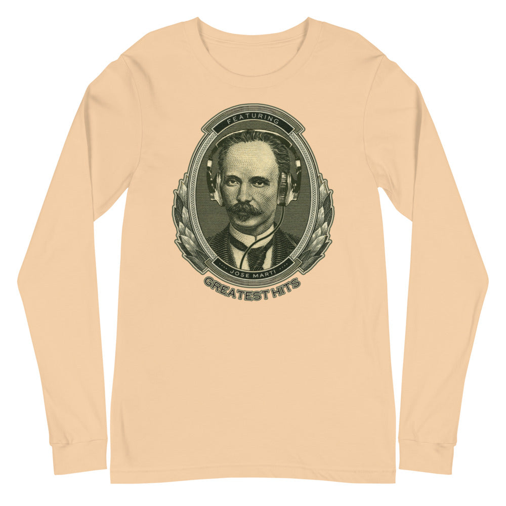 José Martí Greatest Hits | Camiseta manga larga unisex - Gozanding | Online Store