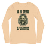 No me pongan en lo oscuro | Camiseta manga larga unisex - Gozanding | Online Store