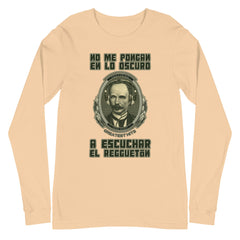 No me pongan en lo oscuro | Camiseta manga larga unisex - Gozanding | Online Store