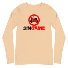 Sin Game | Camiseta clara manga larga unisex - Gozanding | Online Store