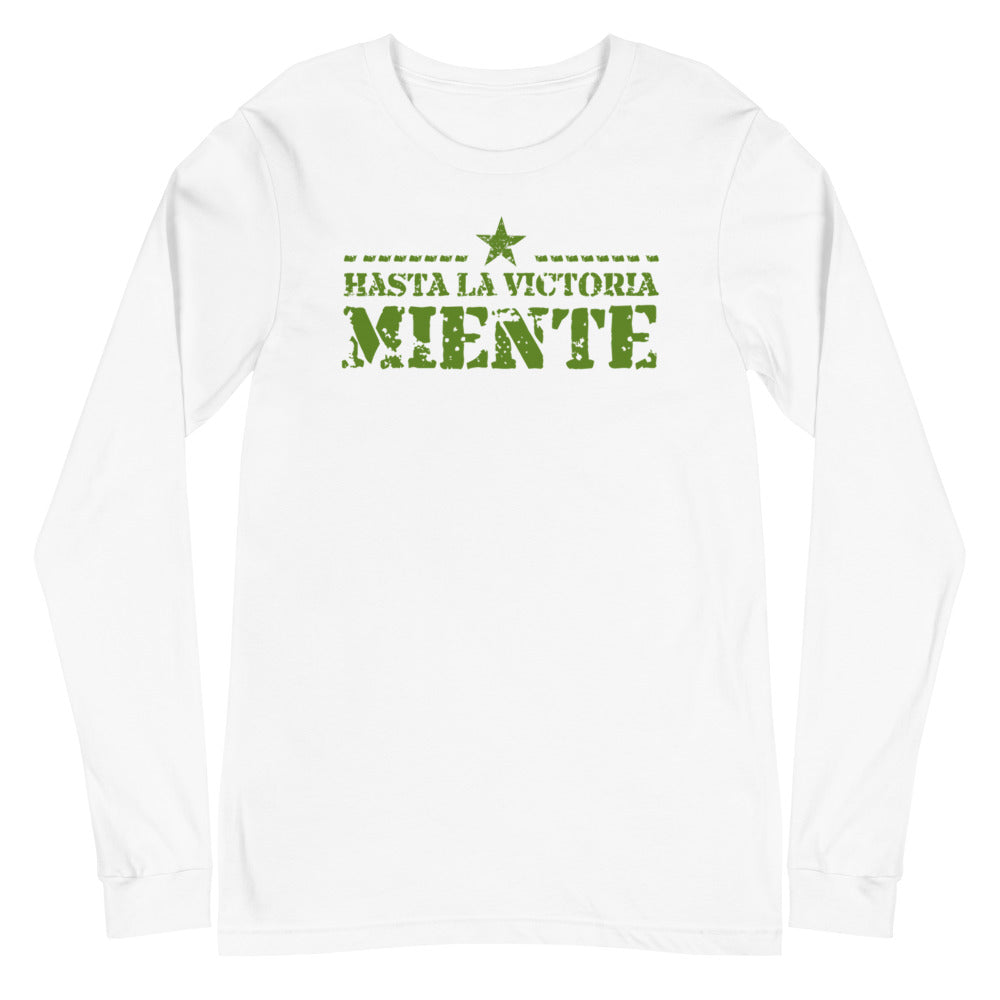 Hasta la Victoria Miente | Camiseta manga larga unisex - Gozanding | Online Store