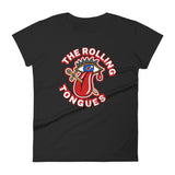 The Rolling Tongues | Camiseta de manga corta para mujer - Gozanding | Online Store