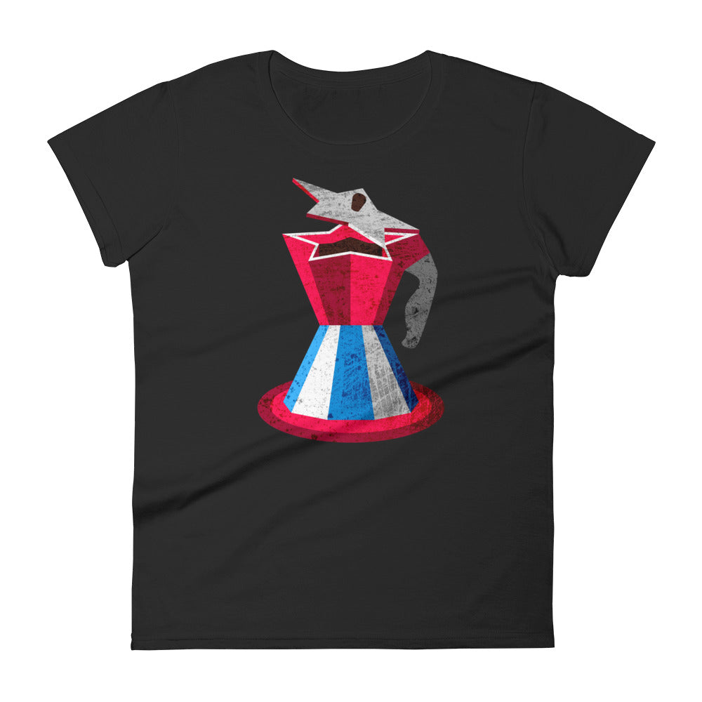 Cafetera Cubana | Camiseta de manga corta para mujer - Gozanding | Online Store