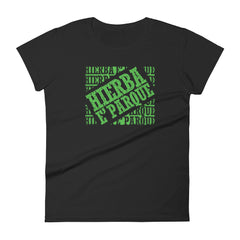 Hierba e' Parque | Camiseta de manga corta para mujer