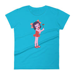 La Florecita de los Siete Colores | Camiseta de manga corta para mujer - Gozanding | Online Store