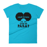 ¿Qué te pasa con mi pasa? | Camiseta clara de manga corta para mujer - Gozanding | Online Store