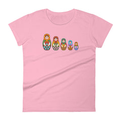 Matrioshka | Camiseta de manga corta para mujer - Gozanding | Online Store