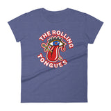 The Rolling Tongues | Camiseta de manga corta para mujer - Gozanding | Online Store