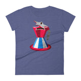 Cafetera Cubana | Camiseta de manga corta para mujer - Gozanding | Online Store