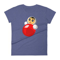 Tentempié | Camiseta de manga corta para mujer - Gozanding | Online Store