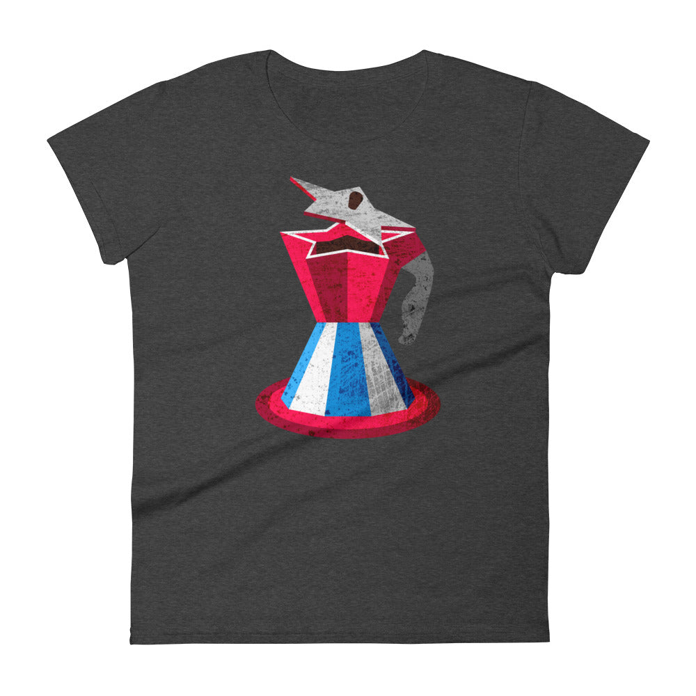 Cafetera Cubana | Camiseta de manga corta para mujer - Gozanding | Online Store