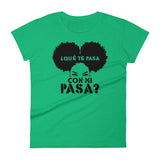 ¿Qué te pasa con mi pasa? | Camiseta clara de manga corta para mujer - Gozanding | Online Store