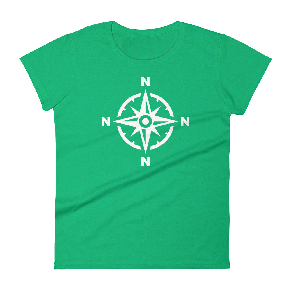 Norte | Camiseta de manga corta para mujer - Gozanding | Online Store