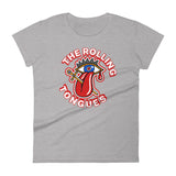The Rolling Tongues | Camiseta de manga corta para mujer - Gozanding | Online Store