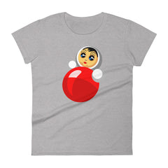 Tentempié | Camiseta de manga corta para mujer - Gozanding | Online Store