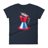 Cafetera Cubana | Camiseta de manga corta para mujer - Gozanding | Online Store
