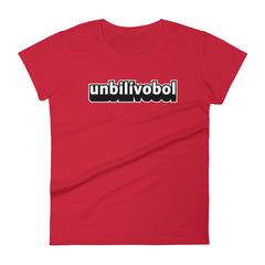 Unbilívobol | Camiseta de manga corta para mujer