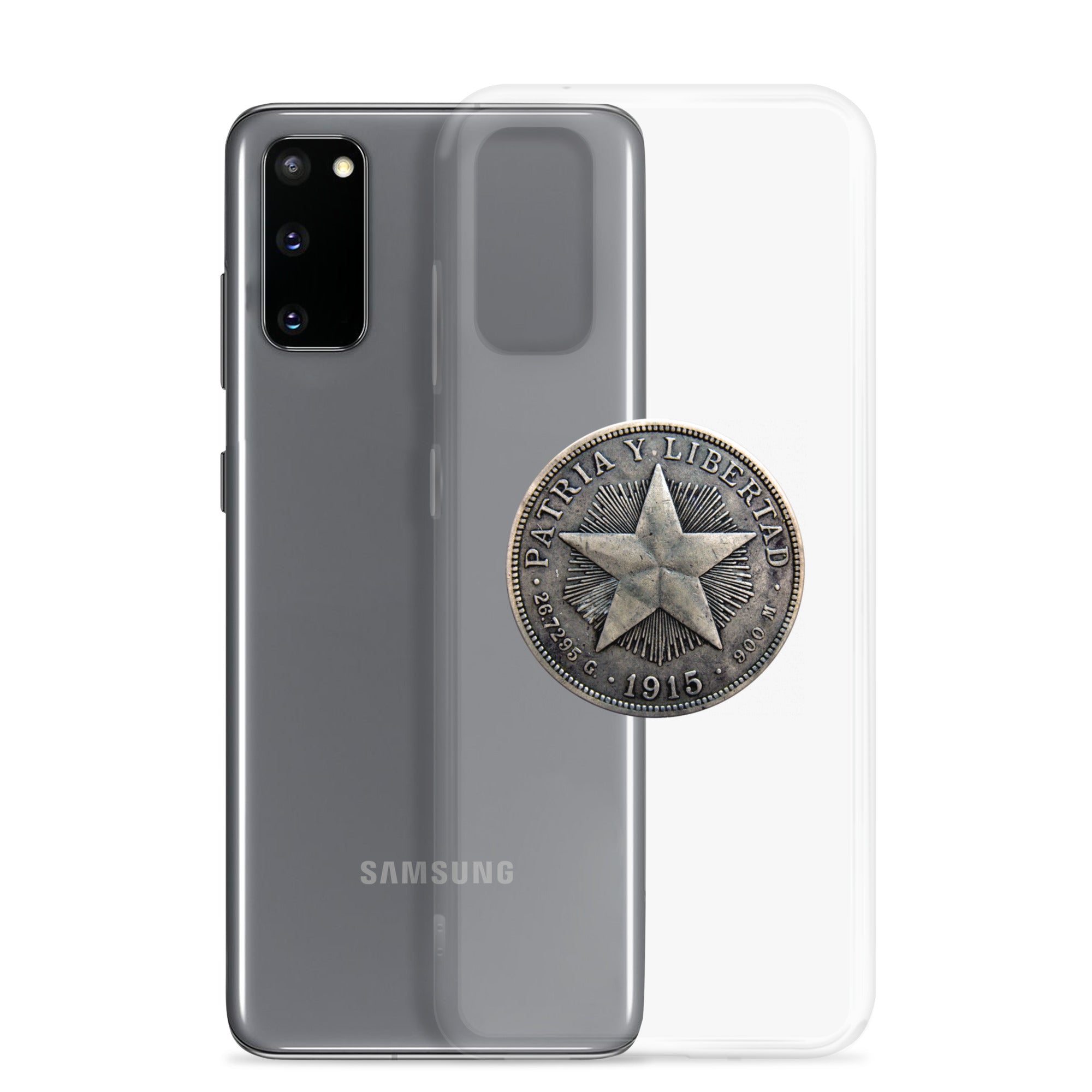 Peso Cubano | Funda transparente para Samsung®