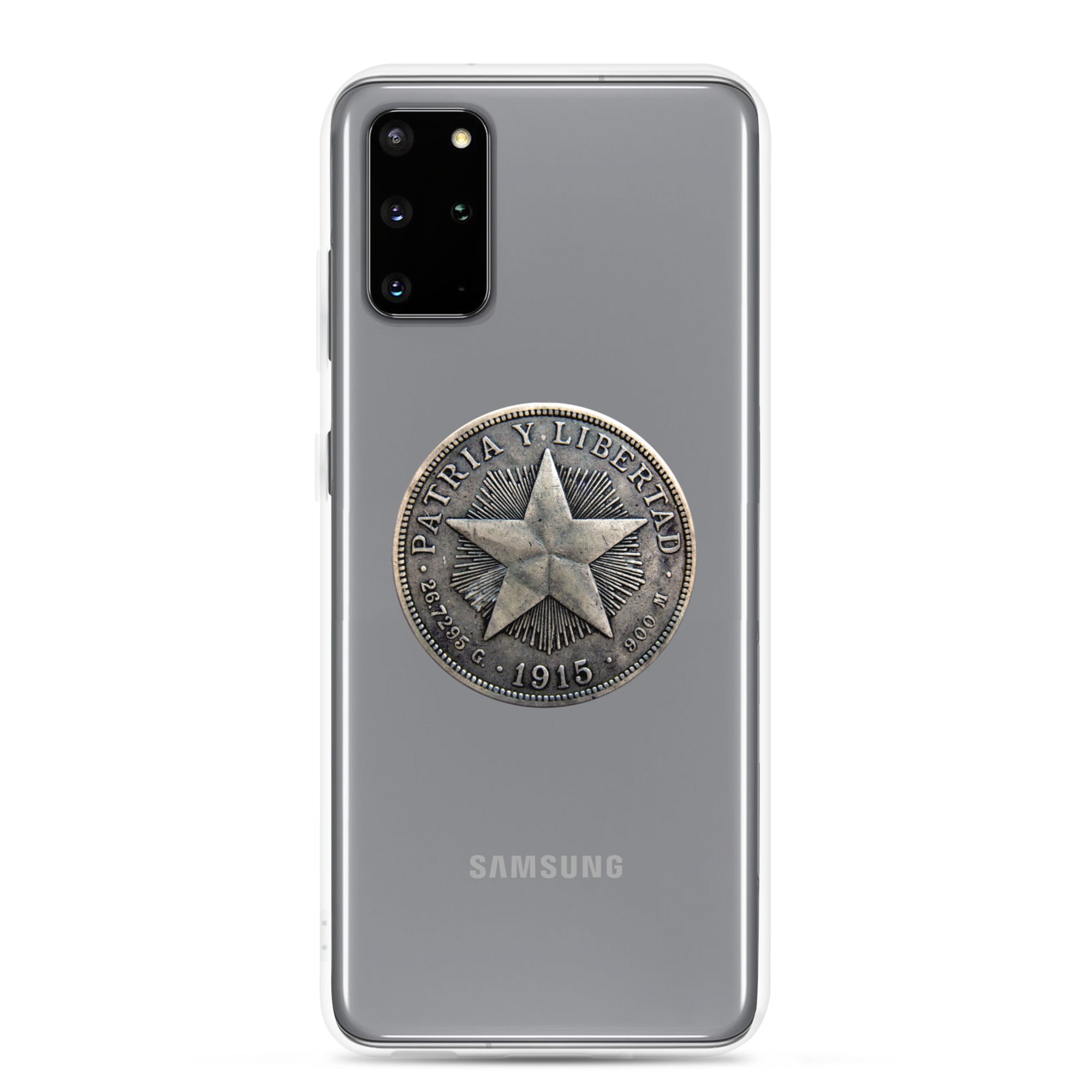 Peso Cubano | Funda transparente para Samsung®