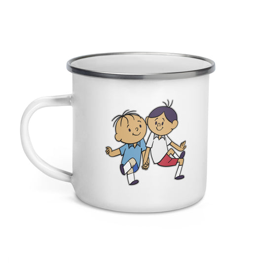 Bolek y Lolek | Taza esmaltada