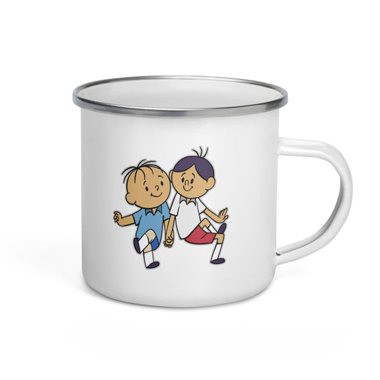 Bolek y Lolek | Taza esmaltada