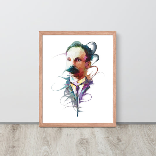 José Martí | Póster con marco