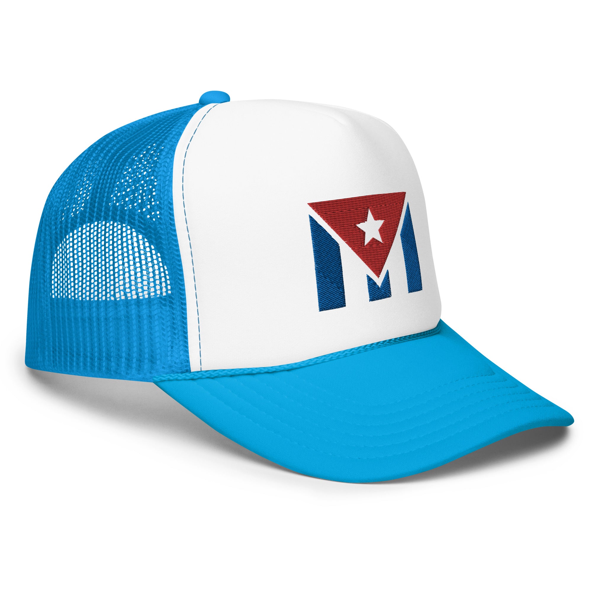 Bandera cubana | Gorra trucker con frontal de espuma