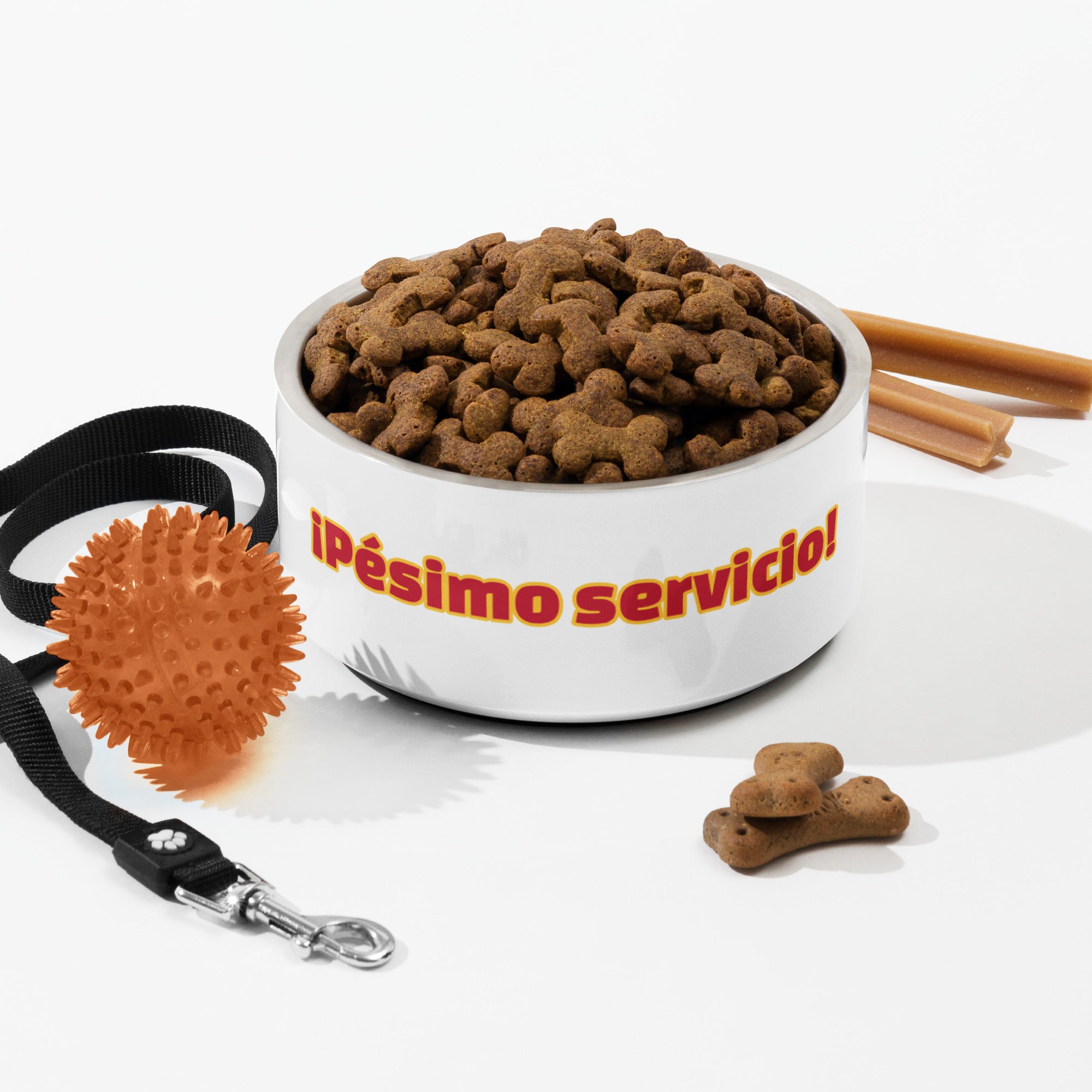 ¡Pésimo servicio! | Plato para mascota