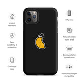 Mango | Fondo Negro | Funda dura para iPhone