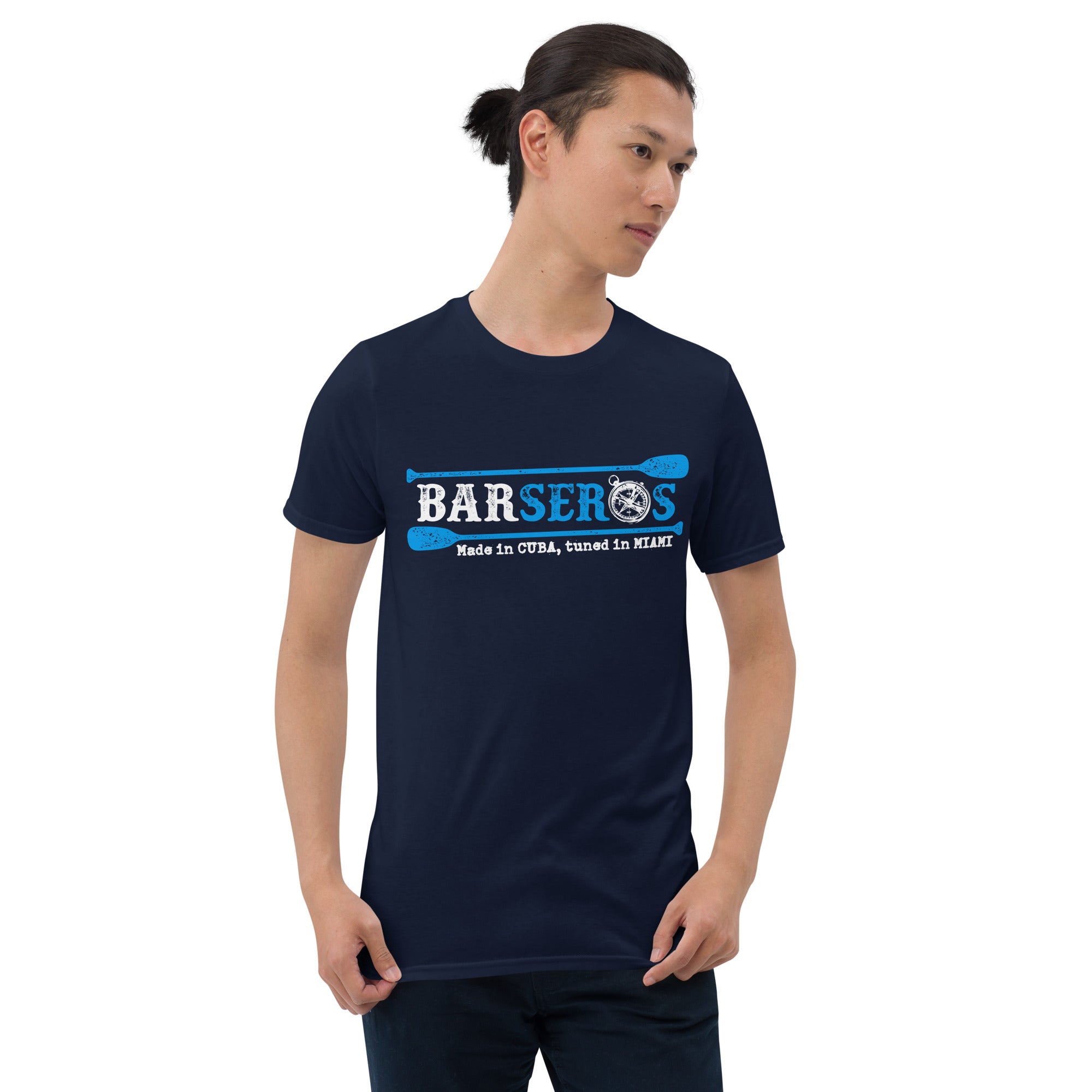 Barseros (Impresión frontal) | Camiseta oscura de manga corta unisex