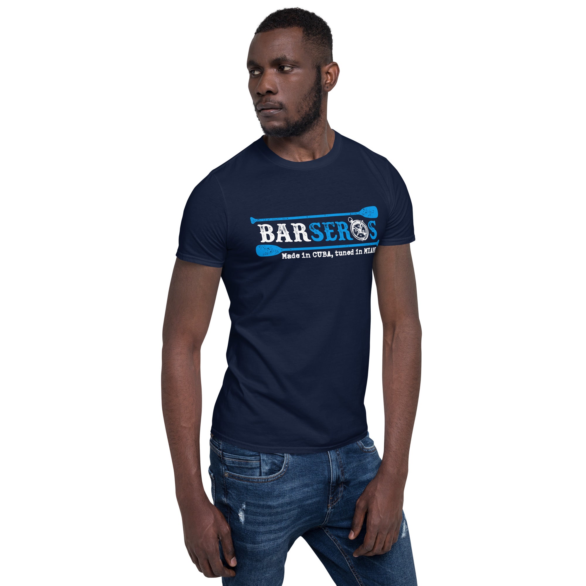 Barseros (Impresión frontal) | Camiseta oscura de manga corta unisex