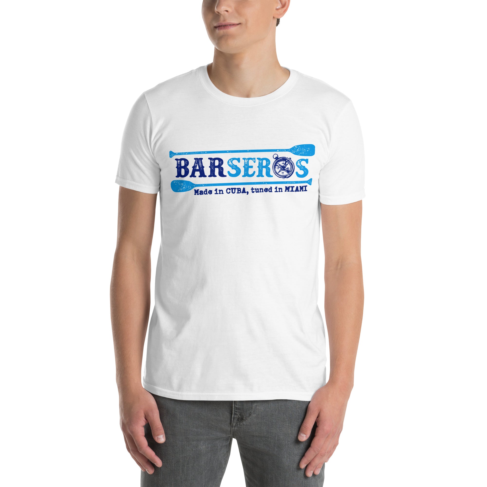 Barseros (Impresión frontal) | Camiseta clara de manga corta unisex