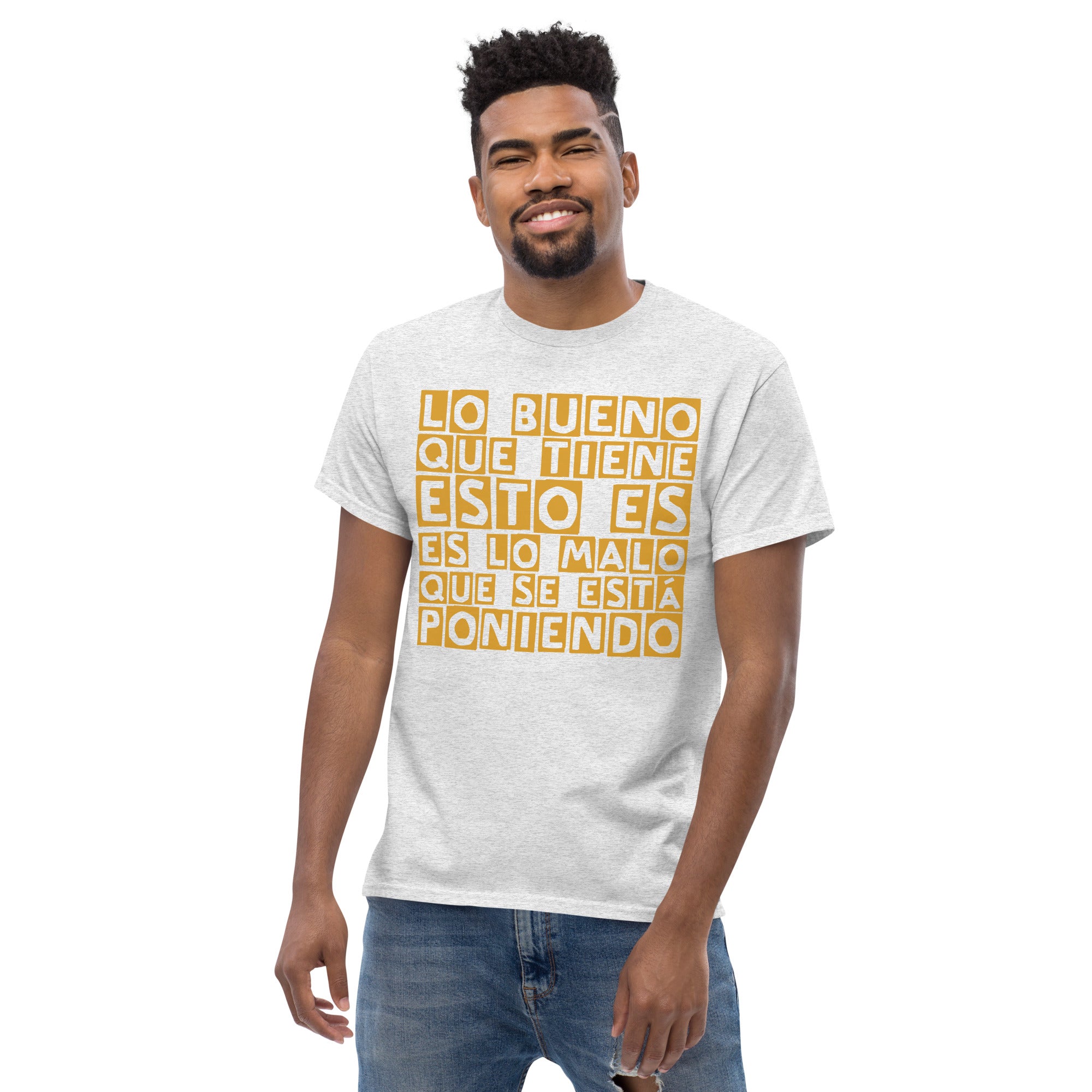 Lo bueno que tiene esto (gold) | Camiseta clásica unisex