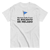 Marked Safe From El Bocadito de Helado | Camiseta clásica unisex