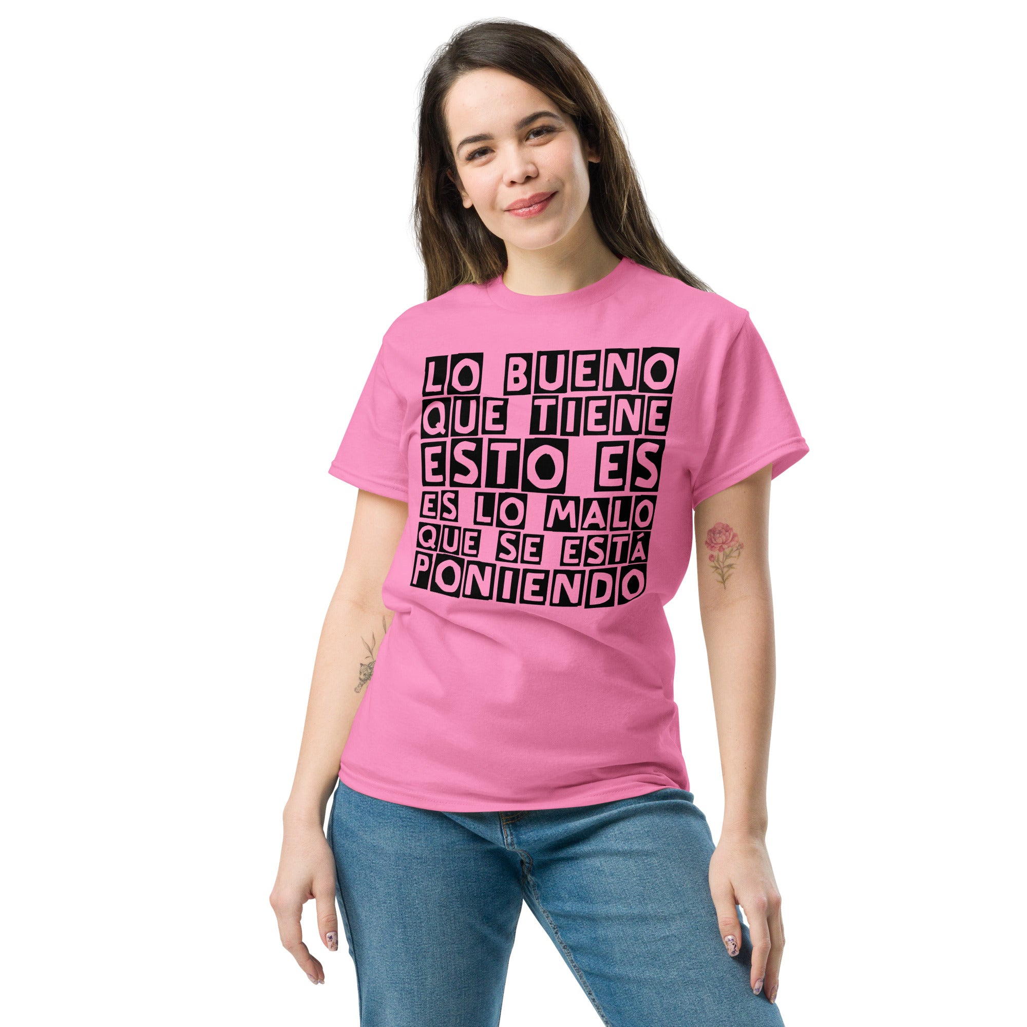 Lo bueno que tiene esto (negro) | Camiseta clásica unisex