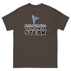 Marked Safe From Toronja Steak | Camiseta clásica unisex