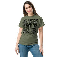 Lo bueno que tiene esto (negro) | Camiseta clásica unisex