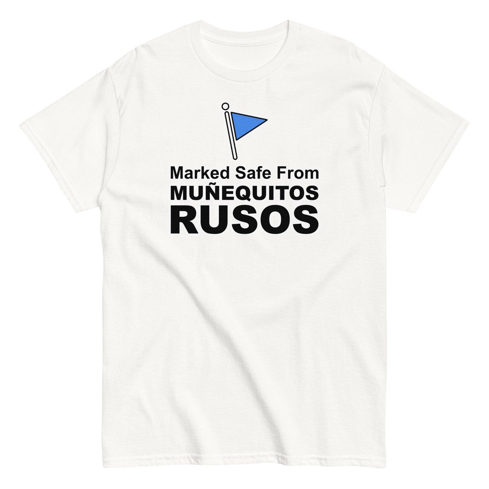 Marked Safe From Muñequitos Rusos | Camiseta clásica unisex