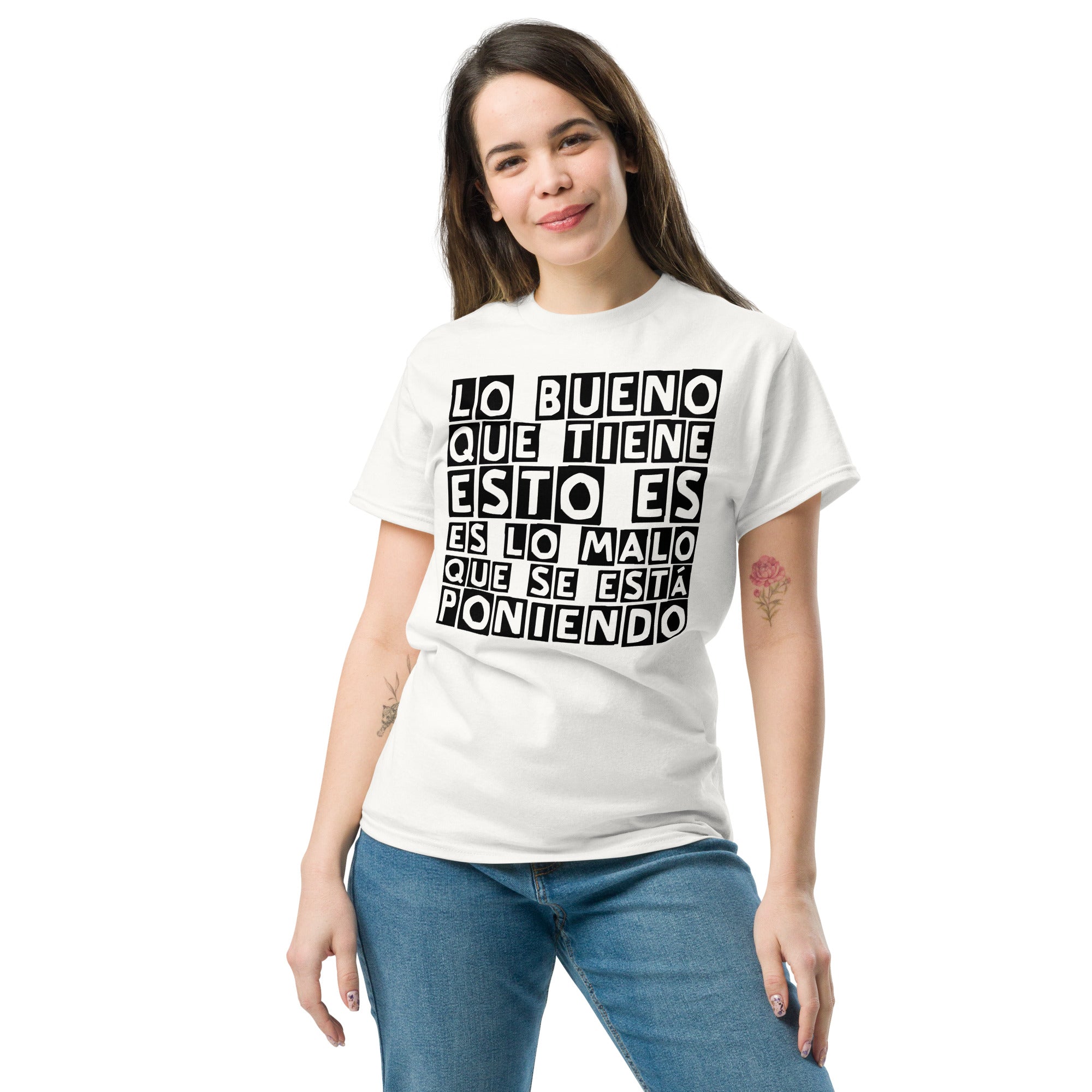 Lo bueno que tiene esto (negro) | Camiseta clásica unisex