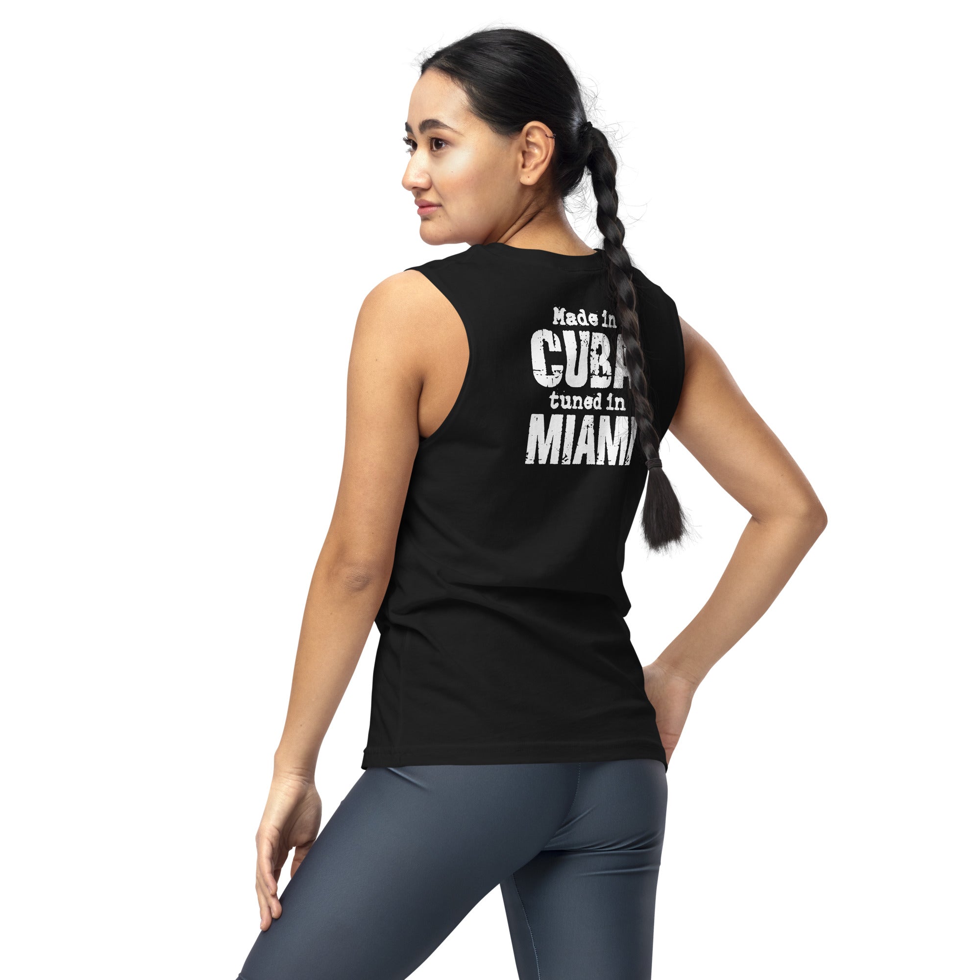 Barseros | Camiseta oscura sin mangas unisex