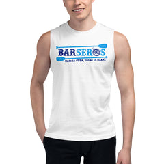 Barseros (Impresión frontal) | Camiseta clara sin mangas unisex