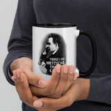 Todos los Nietzsche tomamos café | Taza color interior